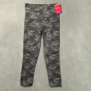 SPANX‎ Cropped Look at Me Now Leggings Sage Camo Activewear Medium 20099R $68
